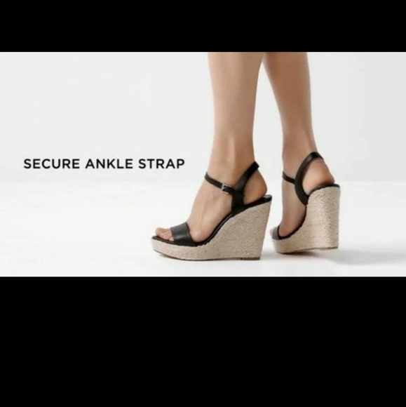 NWOB WOMEN'S Michael Kors Jill Espadrille Wedge Sandals - Picture 3 of 9